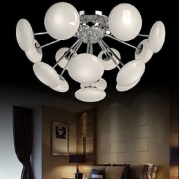 ModernYestaurant מנורת פשוט עגול זכוכית אמנות תליון מנורת סגנון אירופאי