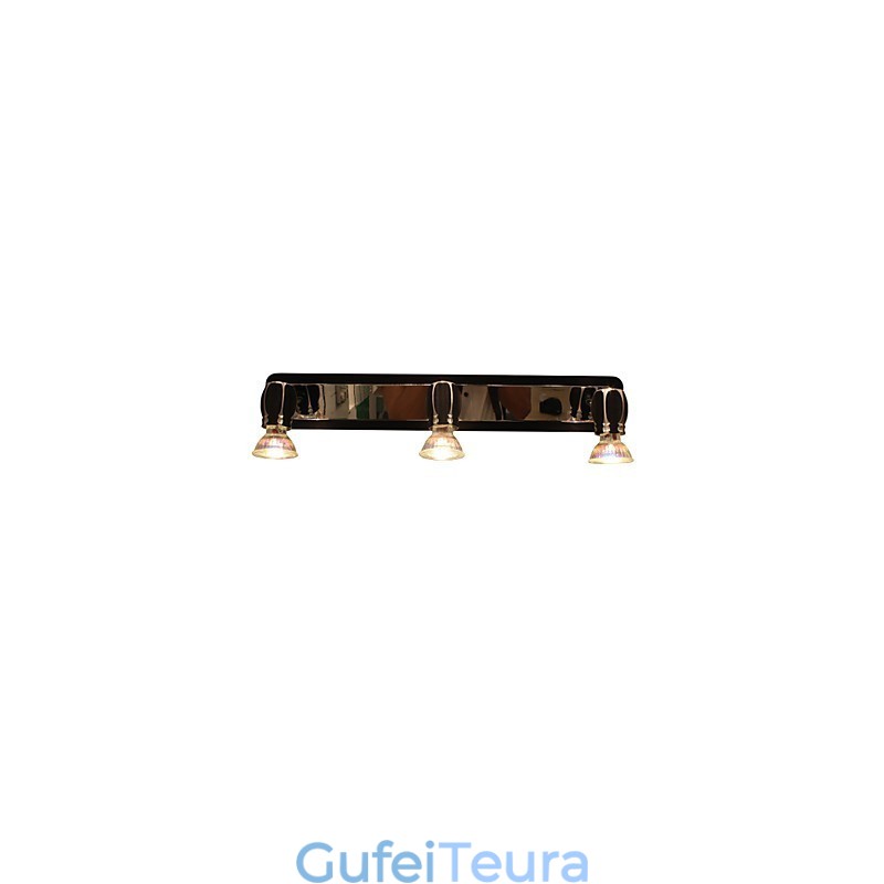 אורות קיר מודרניים שחורים מנורות אמבטיה עם 3 נורות