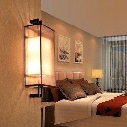 רטרו כפרי נורדי זכוכית מנורת קיר חדר שינה קיר פמוט קיר תעשייתי וינטג' גופי תאורה