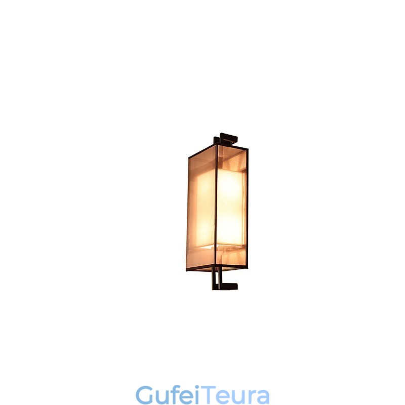 רטרו כפרי נורדי זכוכית מנורת קיר חדר שינה קיר פמוט קיר תעשייתי וינטג' גופי תאורה