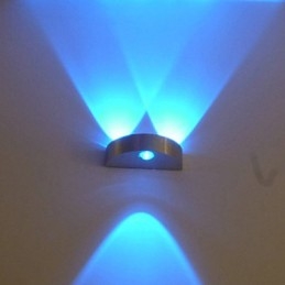 חצי חודש מנורת קיר Creative בר דגם פמוטים קיר מודרני עכשווי מתכת