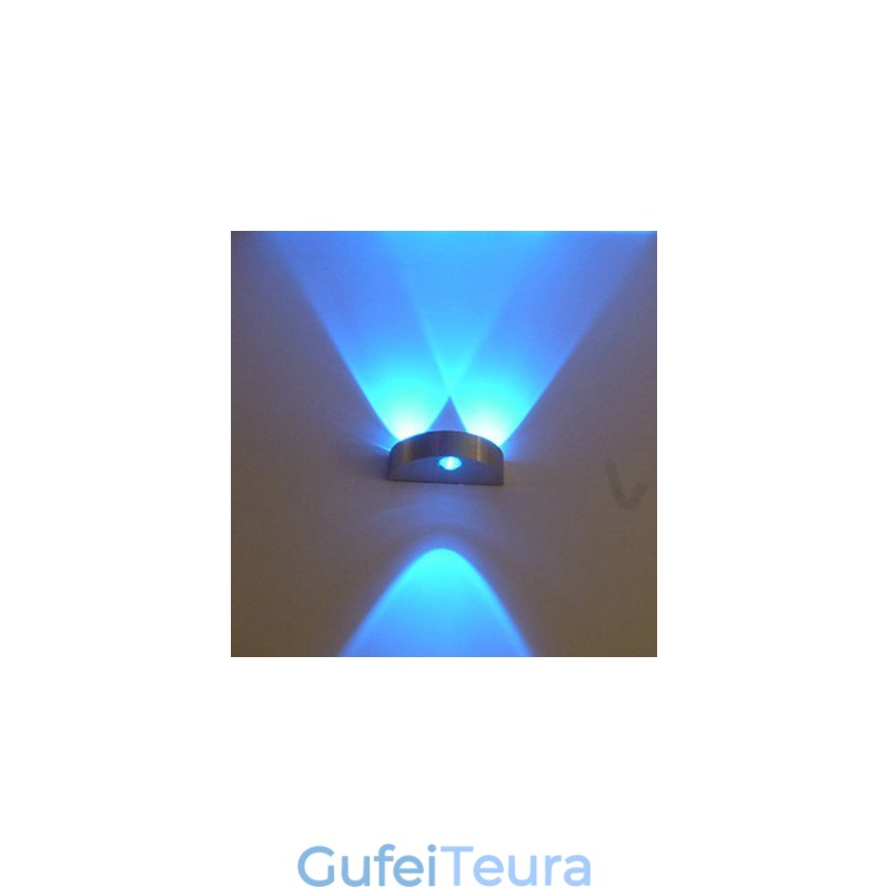 חצי חודש מנורת קיר Creative בר דגם פמוטים קיר מודרני עכשווי מתכת