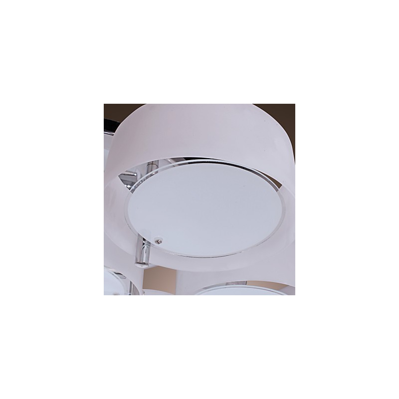 נברשת מתכת מודרנית עכשווית של כרום