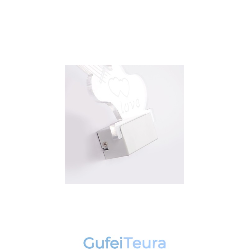 מנורת קיר אקריליק מנורת PVC אור מודרני עכשווי מתכת