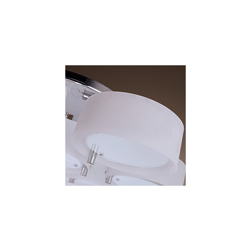 נברשת מתכת מודרנית עכשווית של כרום