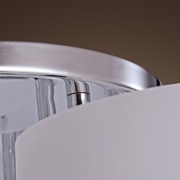 נברשת מתכת מודרנית עכשווית של כרום