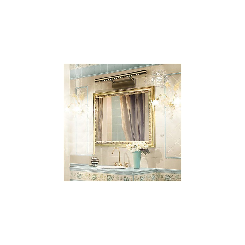 תאורת אמבטיה מנורות קיר קריאה מנורות קיר מיני בסגנון כפרי מתכת