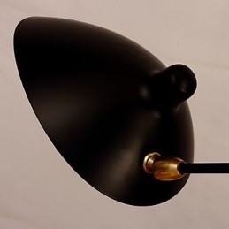 Loft Amercian Countryside בחופשיות אורות קיר וינטג' ליד המיטה ארוך מנורת לימוד עבודה מכאנית לבית