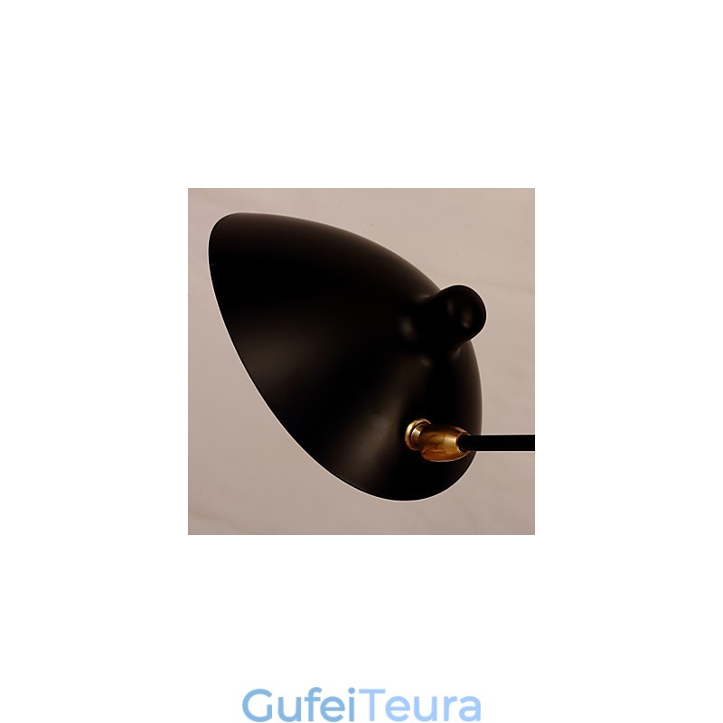 Loft Amercian Countryside בחופשיות אורות קיר וינטג' ליד המיטה ארוך מנורת לימוד עבודה מכאנית לבית