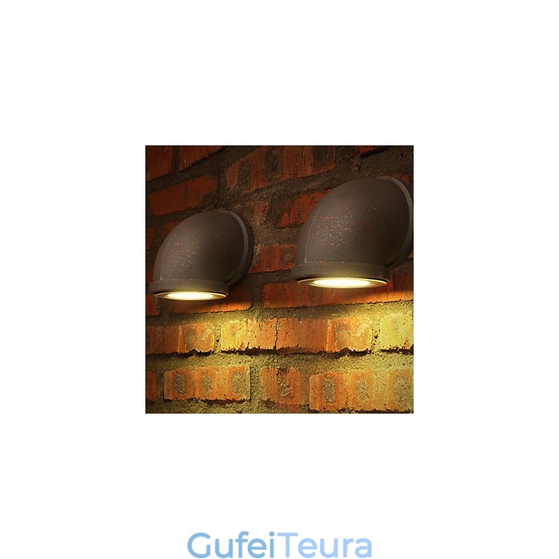 לופט יצירתי אישיות רטרו כפרי מנורות קיר צינור מים