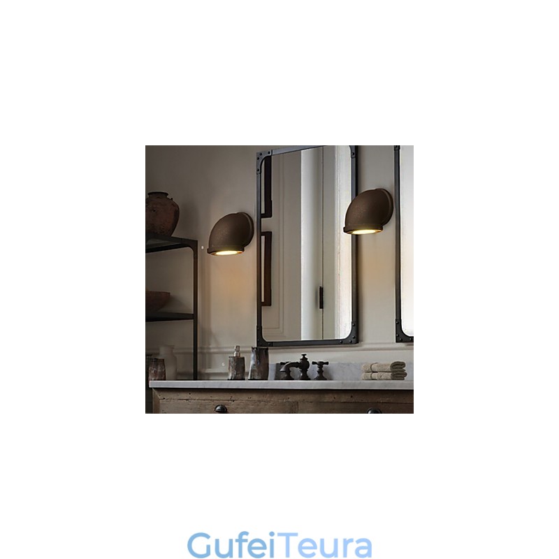 לופט יצירתי אישיות רטרו כפרי מנורות קיר צינור מים