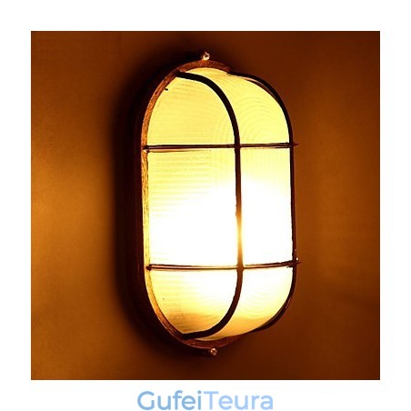 אישיות יצירתית משחזרת דרכים עתיקות יומין מנורות קיר מזכוכית