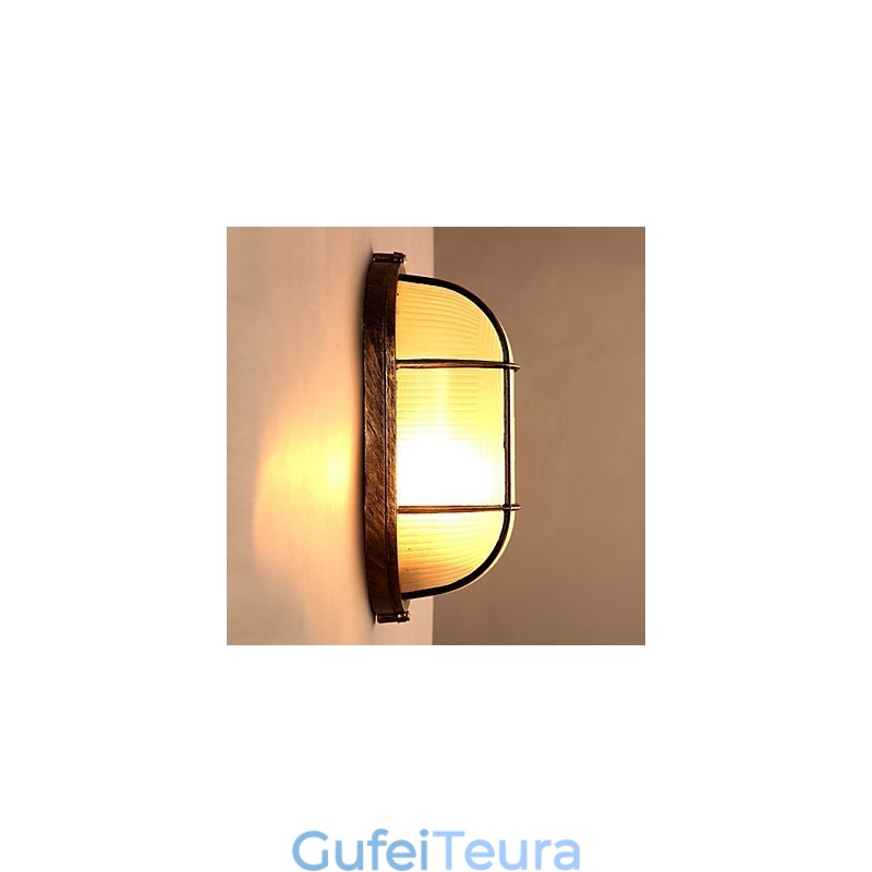 אישיות יצירתית משחזרת דרכים עתיקות יומין מנורות קיר מזכוכית