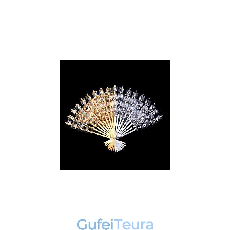 יום האהבה המאוורר מתנות קישוט קיר קריסטל עכשווי ומכווץ אור מנורת קיר