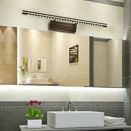 תאורת אמבטיה מנורות קיר קריאה מנורות קיר מיני בסגנון כפרי מתכת