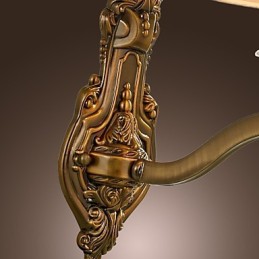 פמוטי קיר מתכת קלאסית מסורתית