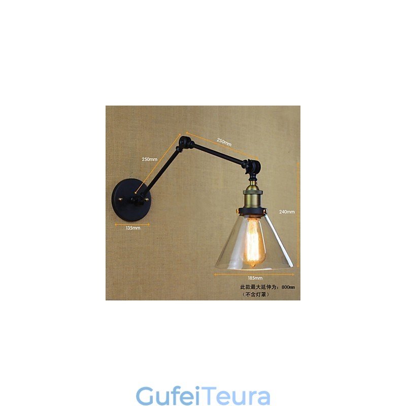 כפר ים תיכוני רטרו פסטורלי זכוכית דקורטיבית קיר פמוט חנות בגדים מסעדה קפה