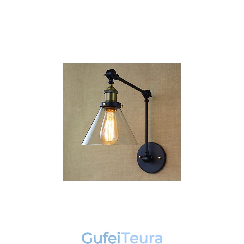 כפר ים תיכוני רטרו פסטורלי זכוכית דקורטיבית קיר פמוט חנות בגדים מסעדה קפה