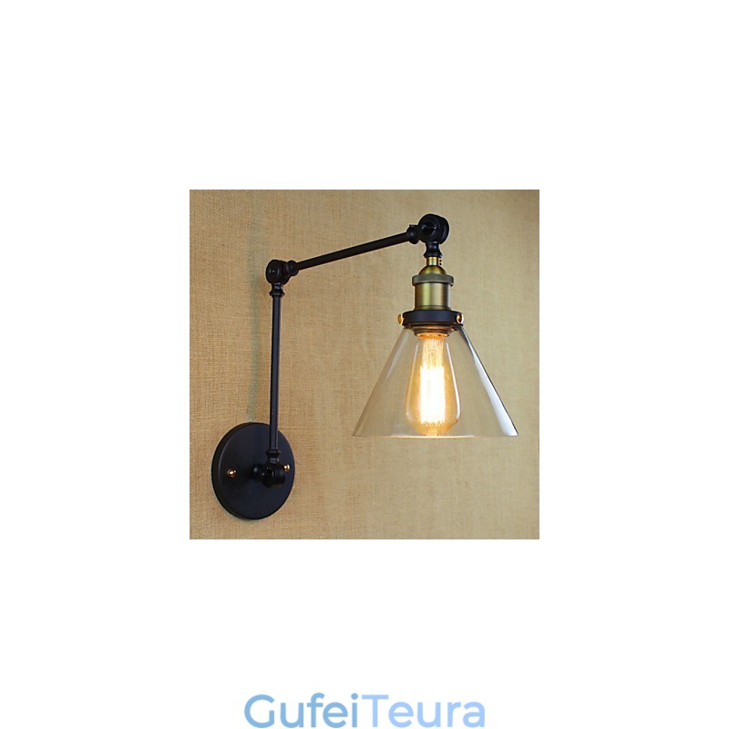 כפר ים תיכוני רטרו פסטורלי זכוכית דקורטיבית קיר פמוט חנות בגדים מסעדה קפה