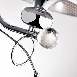 סגנון אירופאי יצירתי עכשווי ומכווץ מנורות קיר קריסטל