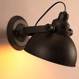 לופט סיר ברזל מחושל Creative Vintage מנורות קיר אורות
