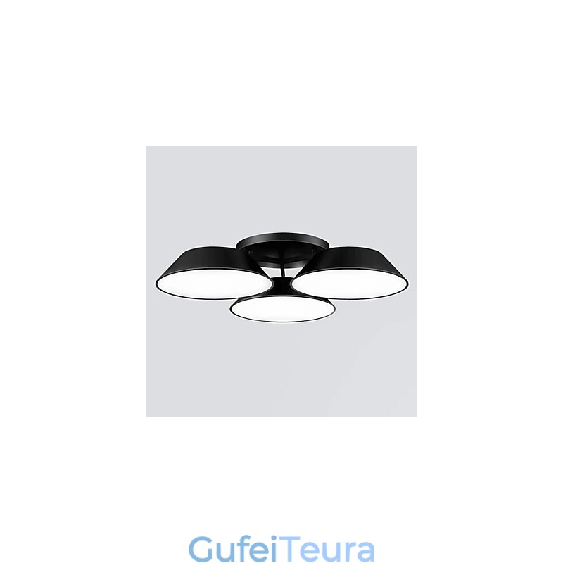 פלאש מאונט 3 אורות מתכת אקריליק פשוט מודרני