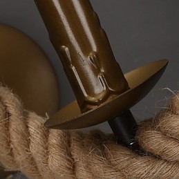 רטרו קלאסי מנורות קיר לחדר שינה אירופאי ברזל מסדרון מרפסת קיר אור פמוט קיר לסלון