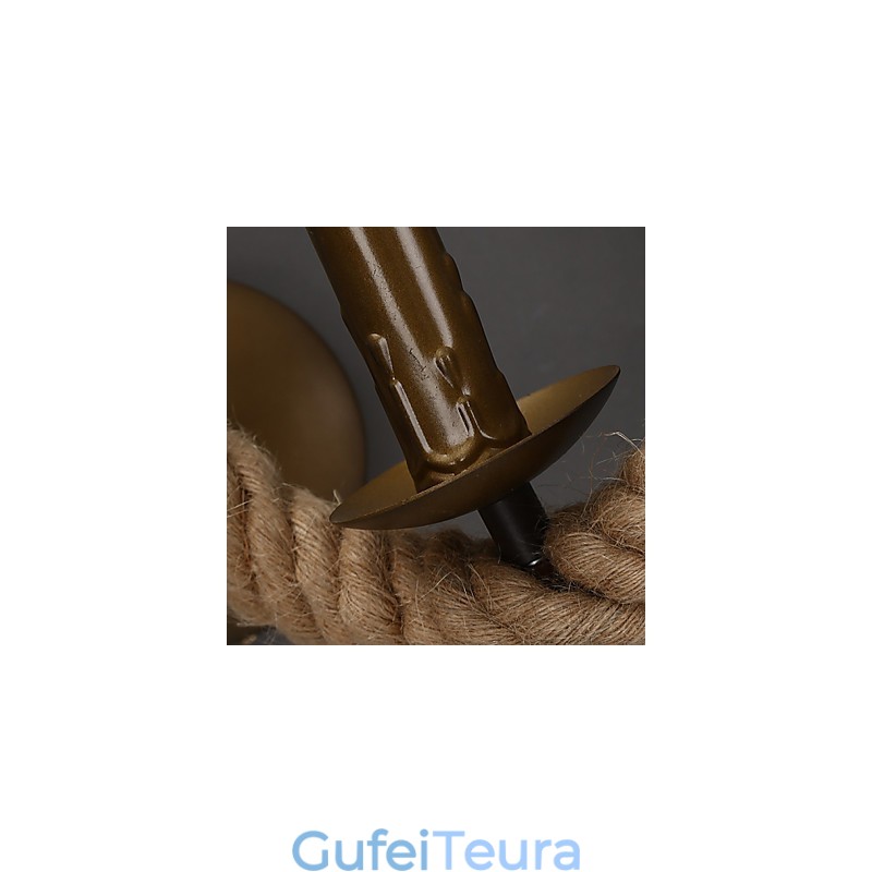 רטרו קלאסי מנורות קיר לחדר שינה אירופאי ברזל מסדרון מרפסת קיר אור פמוט קיר לסלון