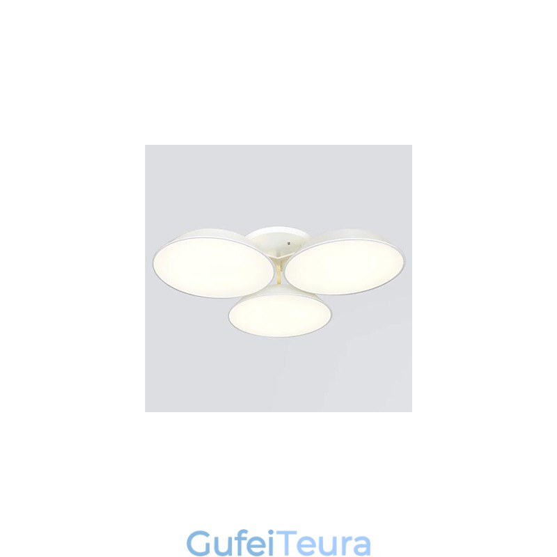 פלאש מאונט 3 אורות מתכת אקריליק פשוט מודרני