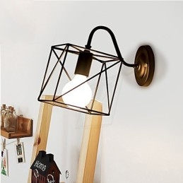 מנורות קיר בתעשייה האמריקאית נוסטלגי וינטג' Lron לופט מעבר מנורת קיר למרפסת