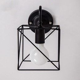 מנורות קיר בתעשייה האמריקאית נוסטלגי וינטג' Lron לופט מעבר מנורת קיר למרפסת