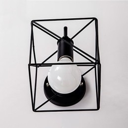 מנורות קיר בתעשייה האמריקאית נוסטלגי וינטג' Lron לופט מעבר מנורת קיר למרפסת