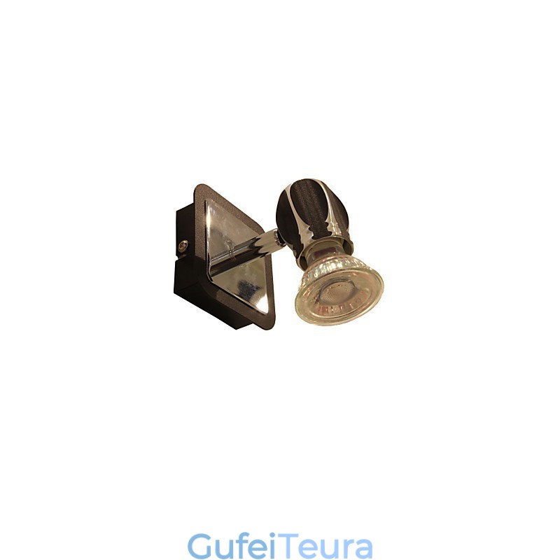 אורות קיר מודרניים שחורים מנורות אמבטיה 3W
