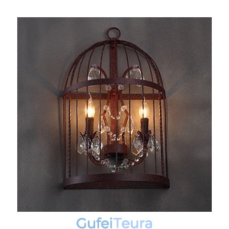 פמוטי קיר מיני סטייל מתכת קלאסית מסורתית