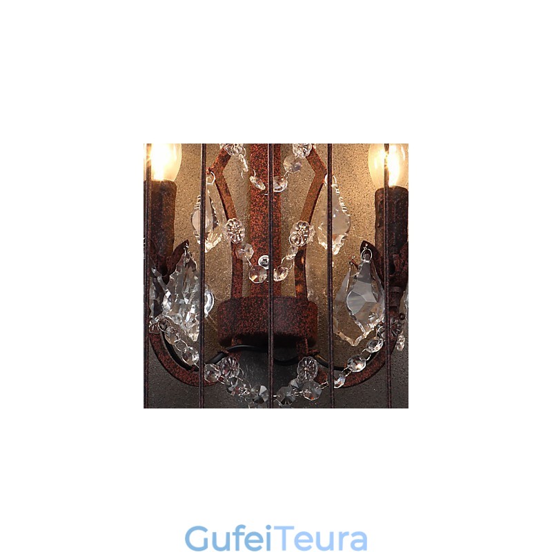 פמוטי קיר מיני סטייל מתכת קלאסית מסורתית