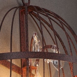 פמוטי קיר מיני סטייל מתכת קלאסית מסורתית