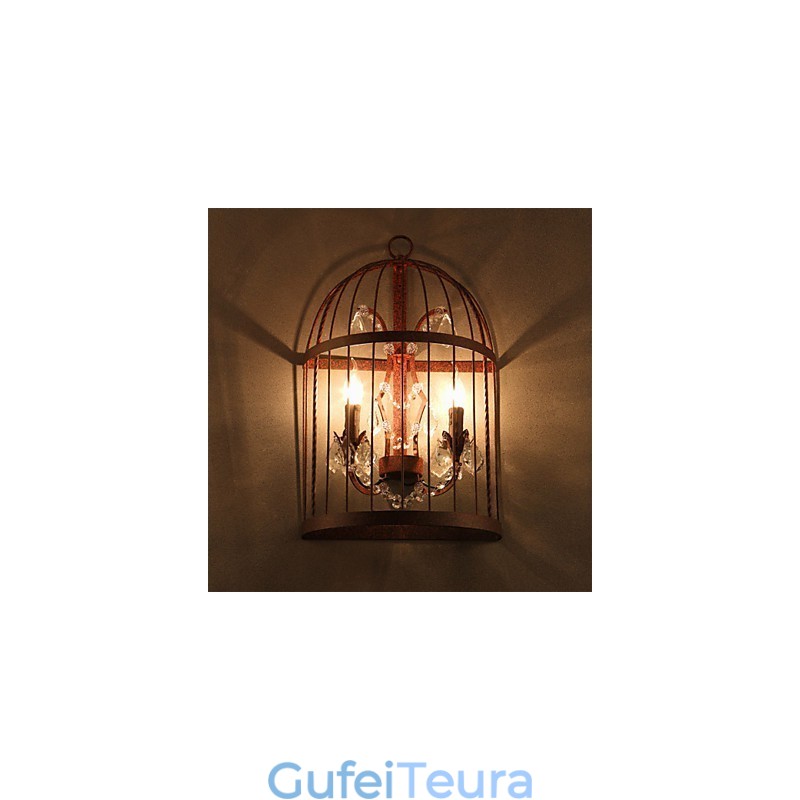 פמוטי קיר מיני סטייל מתכת קלאסית מסורתית