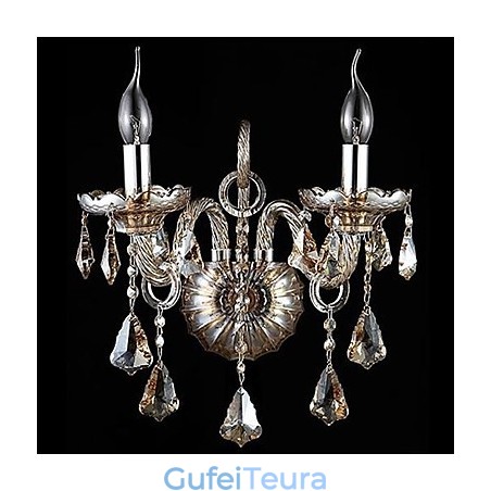 פמוטי קיר קריסטל קריסטל מודרני עכשווי