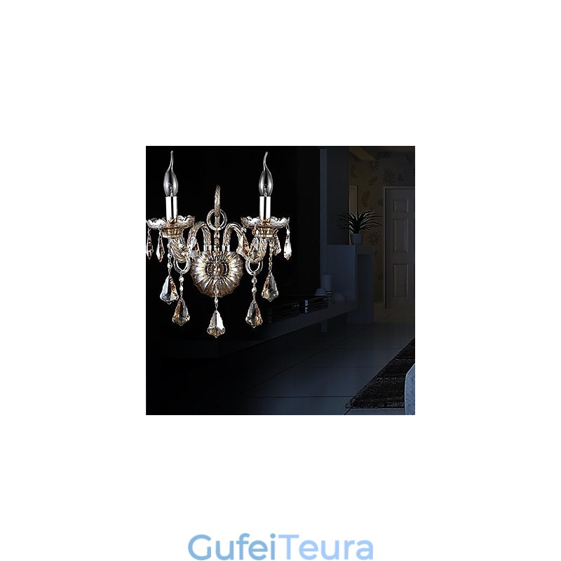 פמוטי קיר קריסטל קריסטל מודרני עכשווי