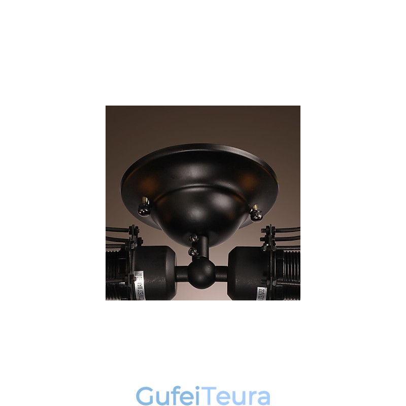 2 אור קיר זהוב בהיר בסגנון עתיק