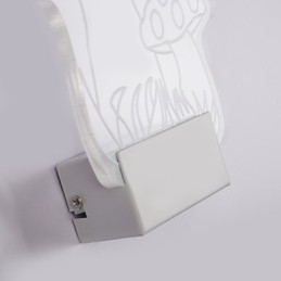 מנורת קיר אקריליק מנורת PVC אור מודרני עכשווי מתכת