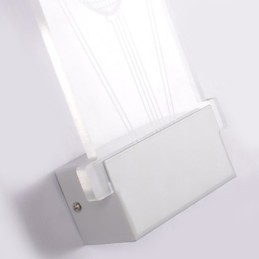 מנורת קיר אקריליק PVC מנורת אור מודרני עכשווי מתכת