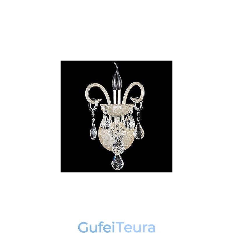 פמוטי קיר קריסטל קריסטל מודרני עכשווי