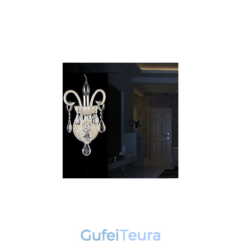 פמוטי קיר קריסטל קריסטל מודרני עכשווי