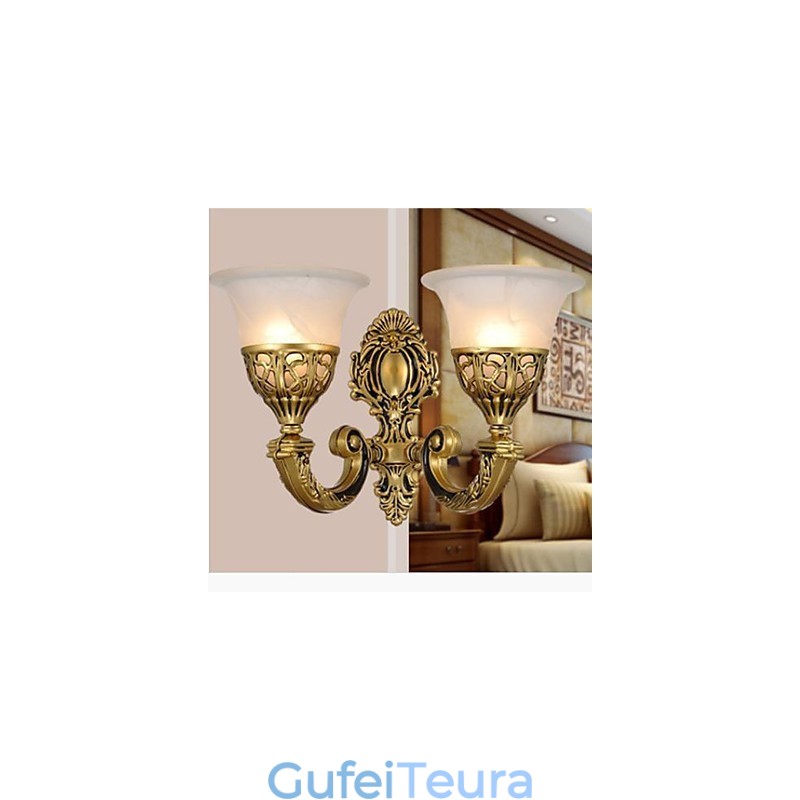 מנורת קיר אירופאית של חדר שינה ראש מיטה