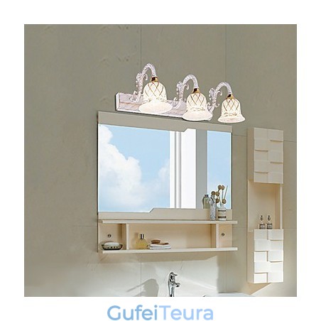 פמוטי קיר חדר רחצה מודרני עכשווי מתכת