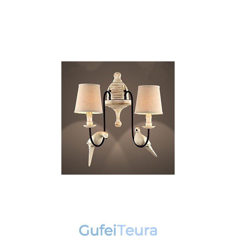 פמוטי קיר מיני סטייל שרף קלאסי מסורתי