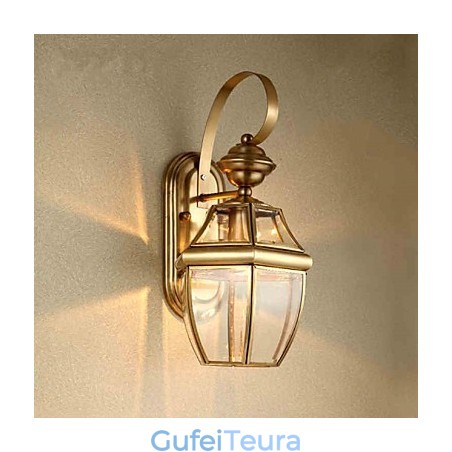 פמוטי קיר מיני סטייל מתכת קלאסית מסורתית