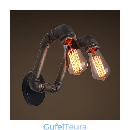 מנורת קיר רטרו מתכת לבית קפה