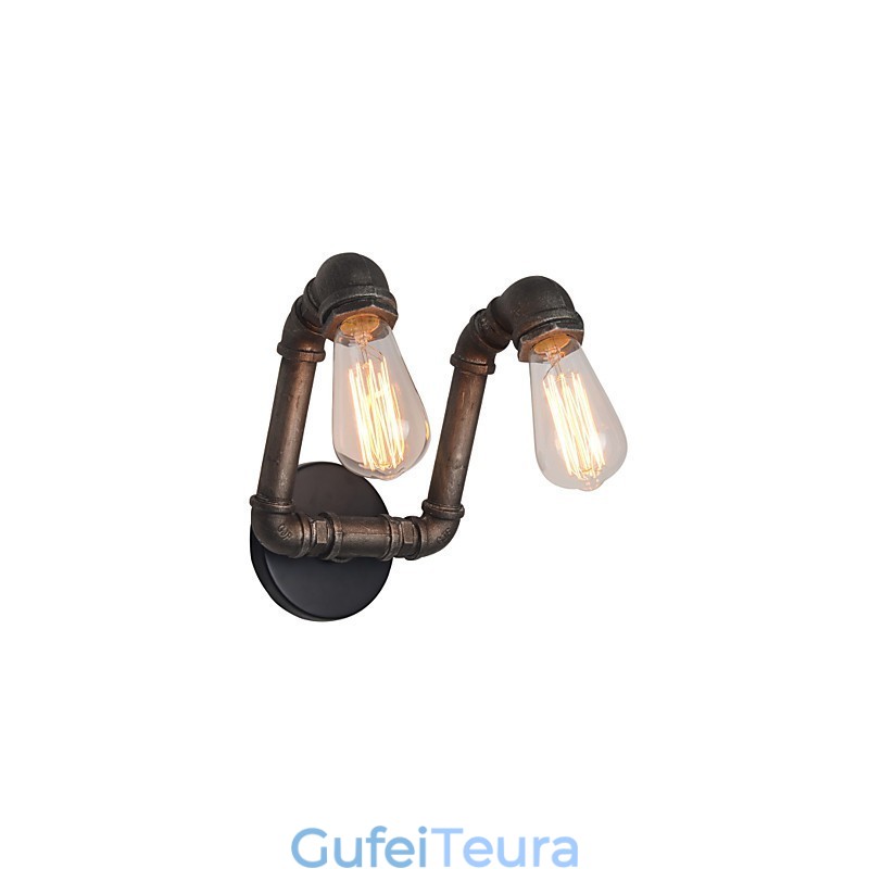 מנורת קיר רטרו מתכת לבית קפה